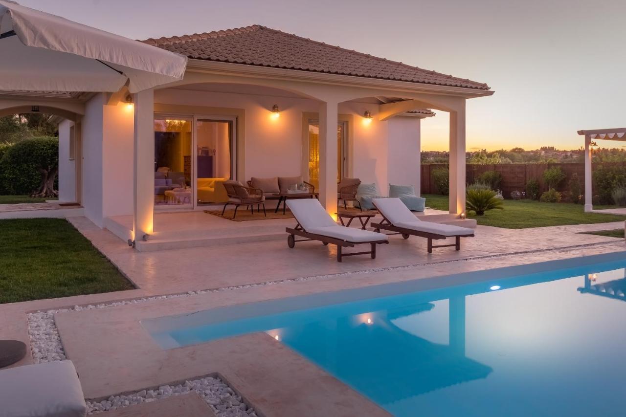 Villa Evanna Lefkimmi  Esterno foto